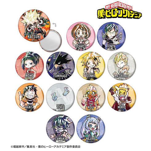 『僕のヒーローアカデミア』トレーディング デフォルメAni-Art 缶ミラー ver.B(単位/BOX)【202508再販】
